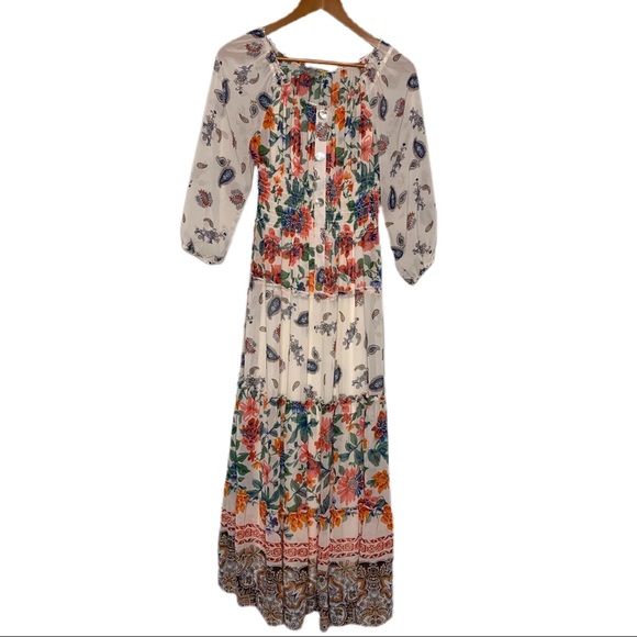 figueroa & flower Dresses & Skirts - NWT Figueroa & Flower Floral Paisley Maxi Dress S
